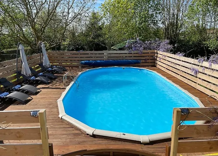 Дом отдыха Le Des Jonquilles Up To 12 People 6 Bedrooms Melleran